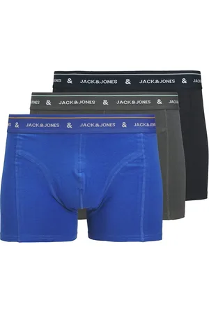 JACK & JONES Jacron Solid Trunks 3 Pack Jnr Jack & J S Blue