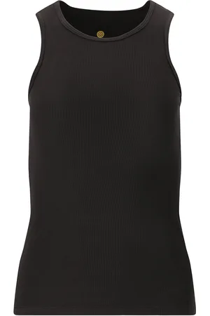 Athlecia Tinashe W Halterneck Rib Top Black