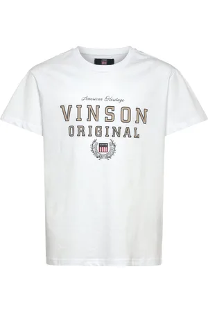 Vinson Rylan Reg Cot Vin Jr B Tee White