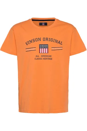 Vinson Vin T-Shirt Manuel Jr.boy Orange