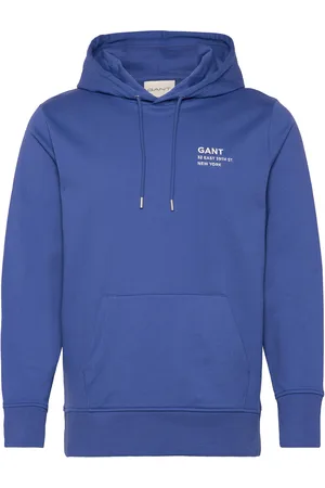 GANT Small Graphic Sweat Hoodie Blue