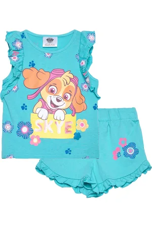 Paw Patrol T Shirt + Short Blue