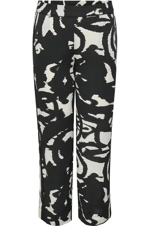 ONLY Carnicon Life Wide Pants Aop Black
