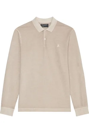 Marc O’ Polo Polos Long Sleeve Cream