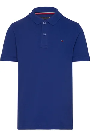 Tommy Hilfiger Flag Polo Ss Blue