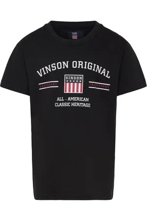 Vinson Vin T-Shirt Manuel Jr.boy Black