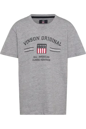 Vinson Vin T-Shirt Manuel Jr.boy Grey
