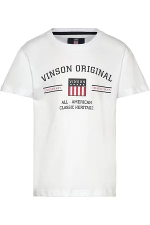 Vinson Vin T-Shirt Manuel Jr.boy White