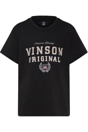 Vinson Rylan Reg Cot Vin Jr B Tee Black