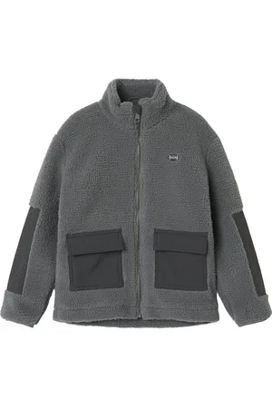 NAME IT Nkmmonico Teddy Jacket Grey