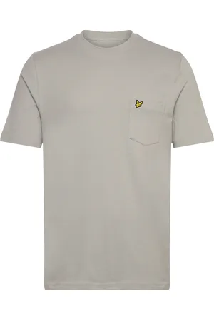 Lyle & Scott Plain Pique Pocket T-Shirt Grey