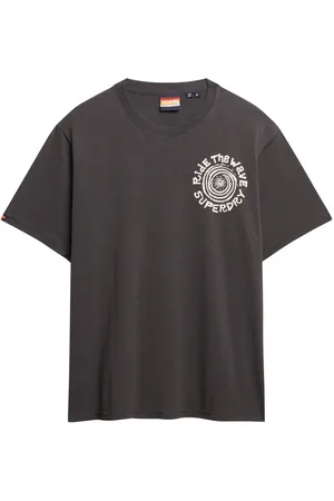 Superdry Outdoor Narrative Loose Tee Black