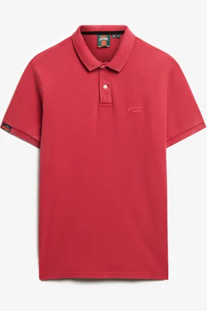 Superdry Vint Destroy Polo Red