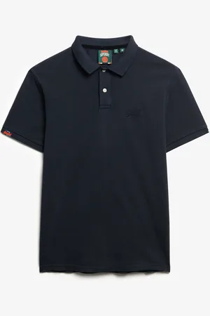Superdry Vint Destroy Polo Navy