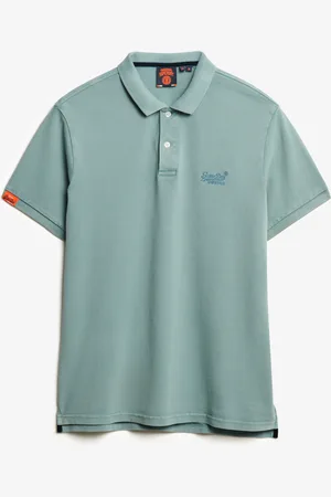 Superdry Vint Destroy Polo Green