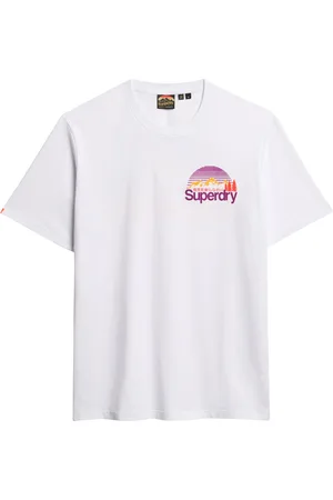 Superdry Cl Great Outdoors Chest Tee White