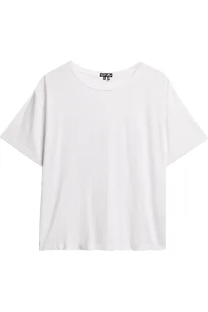 Superdry Studios Dropped Shoulder Tee White