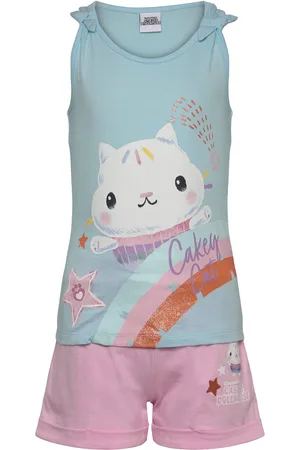 Gabbys Dollhouse T Shirt + Short Blue