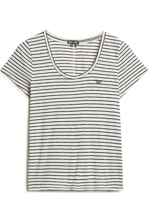 Superdry Scoop Neck Tee White