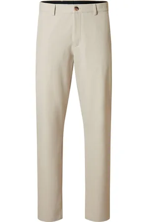 SELECTED Slh175-Slim Robert Flex Pants Noos Cream
