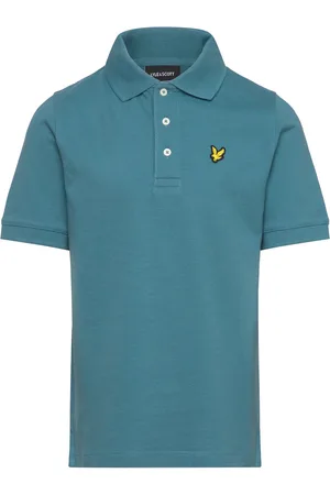 Lyle & Scott Plain Polo Shirt Blue