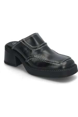 Miista Rubi Black Mules Black