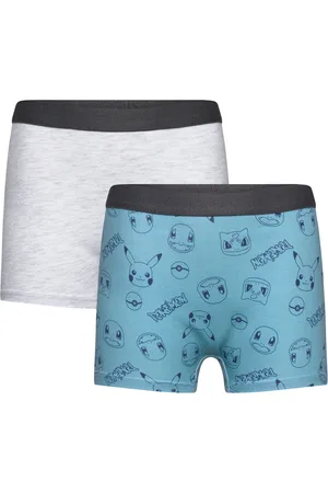 Pokemon Boxer Grey