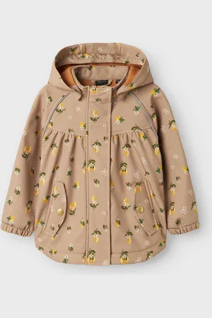 NAME IT Nmfalfa08 Softshell Ashape Jacket Fo Beige
