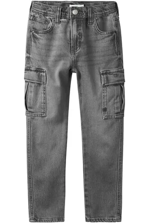 NAME IT Nkmsilas Tap Cargo Jeans 6650-Az Noos Grey