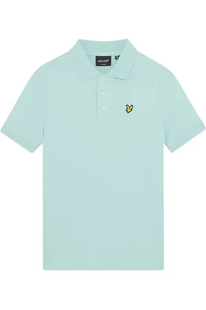 Lyle & Scott Plain Polo Shirt Blue