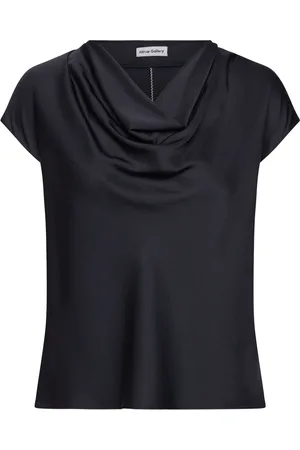 Ahlvar Gallery Zia Silk Top Navy
