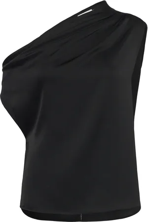 Ahlvar Gallery Lana Silk Tank Black