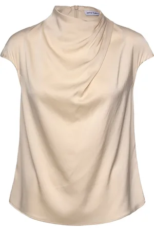 Ahlvar Gallery Lima Silk Top Cream