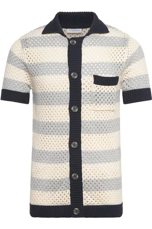 Lindbergh Chrocet S/S Cardigan Grey