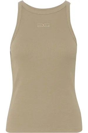Gestuz Drewgz Sl Logo Tank Beige