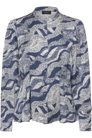 Bruuns Bazaar Floretbbzeas Shirt Blue