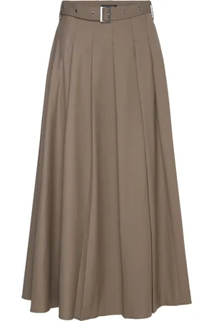 Bruuns Bazaar Carotabbtuva Skirt Khaki