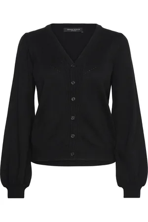 Bruuns Bazaar Anem Bbcarlinas Cardigan Black