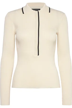 Bruuns Bazaar Riversbbjohania Knit Blouse Cream