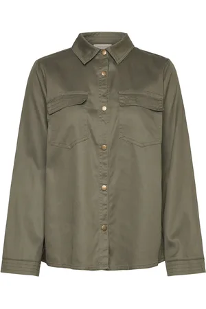 Freequent Fqlulina-Shirt Khaki