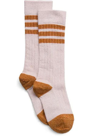 mp Denmark Merle Glitter Knee Socks Pink