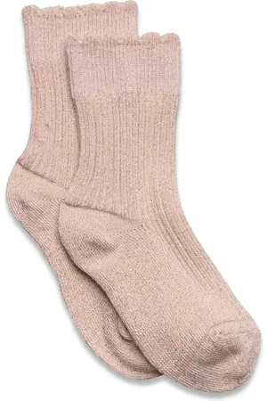 mp Denmark Celosia Glitter Socks Pink