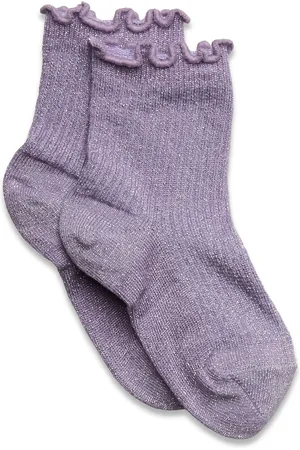 mp Denmark Doris Glitter Socks Purple