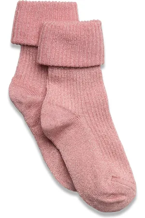 mp Denmark Ida Glitter Socks Pink