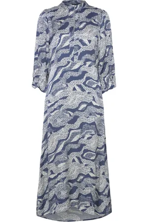 Bruuns Bazaar Floretbbclarenas Dress Blue