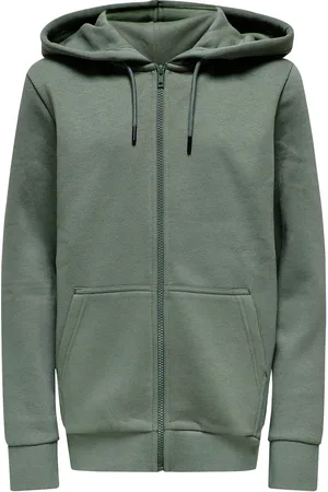 Only & Sons Osjceres Zip Thr. Hoodie Swt Noos Grey