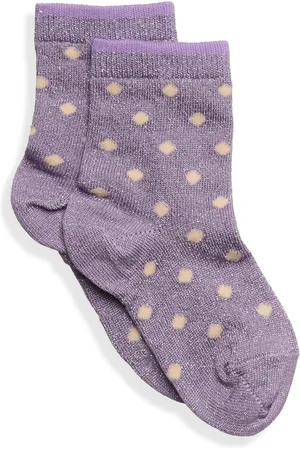 mp Denmark Irma Glitter Socks Purple