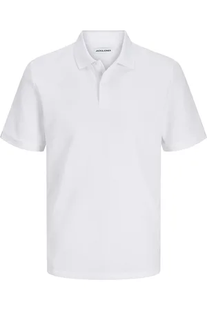 JACK & JONES Jjeaustin Polo Ss Noos Jack & J S White