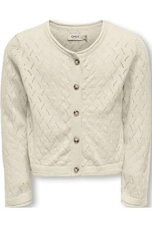 ONLY Kmgmegan Life Ls Cardigan Knt Noos Cream