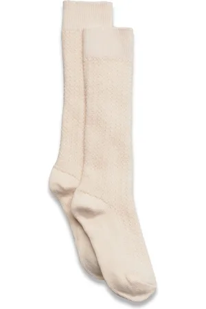 mp Denmark Inger Knee Socks Cream